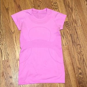 Pink lulu top
